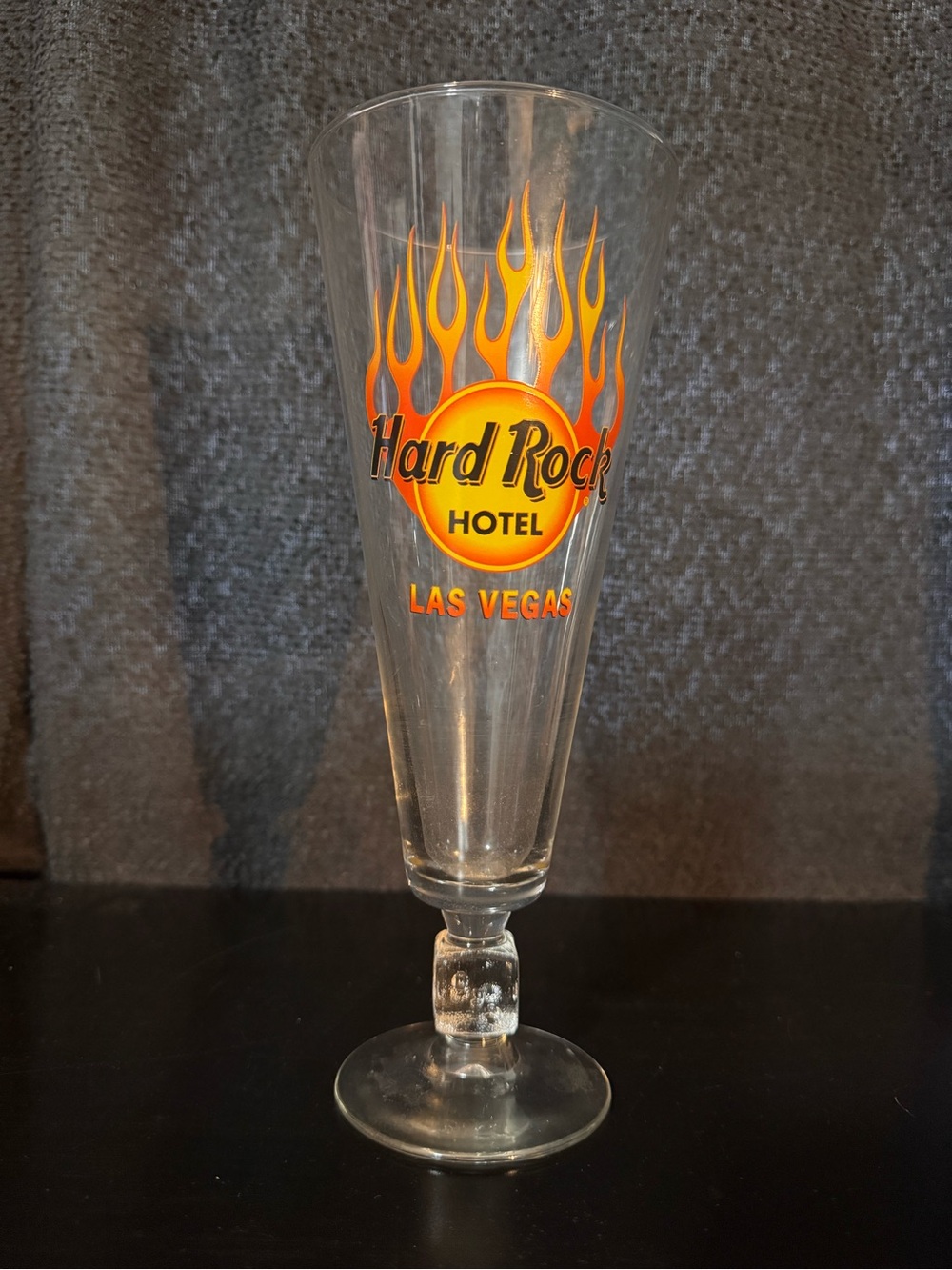 Hard Rock Hotel Las Vegas Stemmed Pilsner Beer Glass